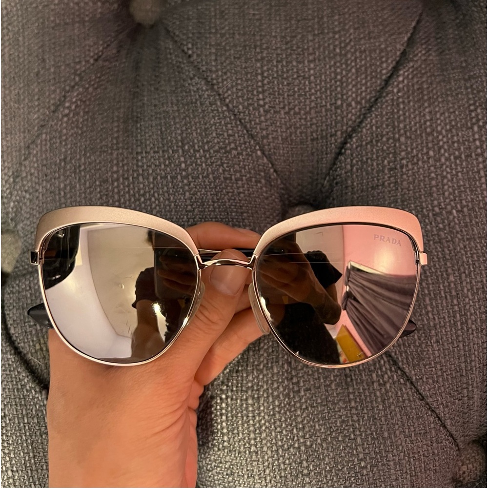 Prada Mirrored Sunglasses